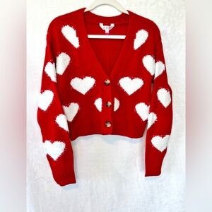 Red Heart Sweater